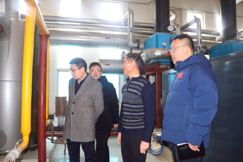 刘明学副校长带队开展冬季校园安全隐患大排查