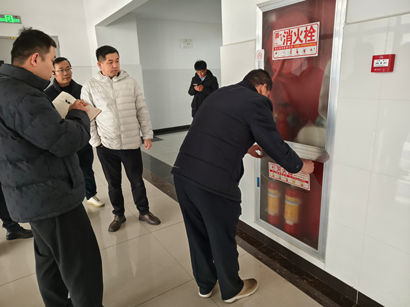 陕铁院开展2025年春季学期开学前校园安全联合大检查
