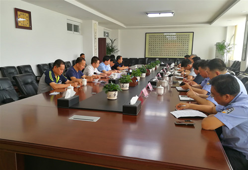 陕铁院参加渭南地区高校维稳工作座谈会