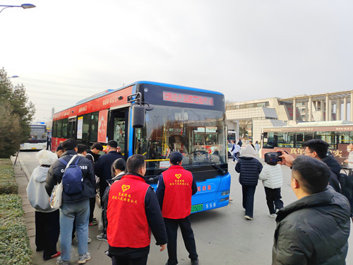 陕铁院开通校区至车站专线，打通师生出行“最后一公里”